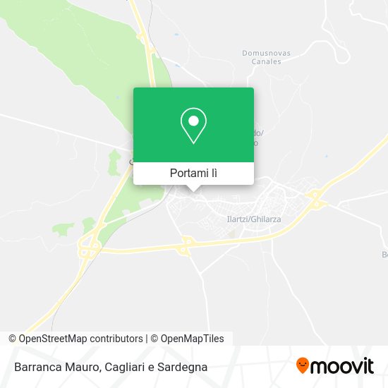 Mappa Barranca Mauro
