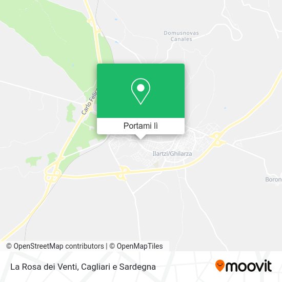 Mappa La Rosa dei Venti
