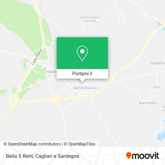 Mappa Bella S Rent