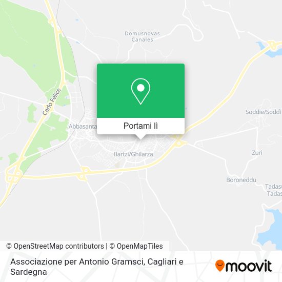 Mappa Associazione per Antonio Gramsci