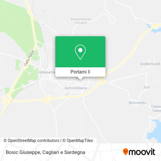 Mappa Bosic Giuseppe