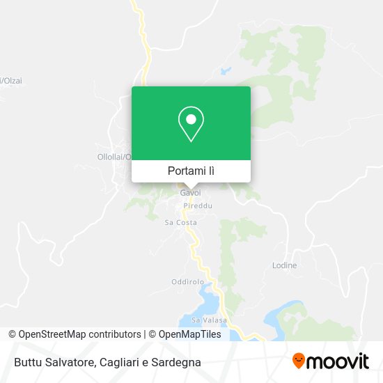 Mappa Buttu Salvatore