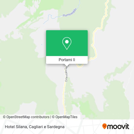Mappa Hotel Silana