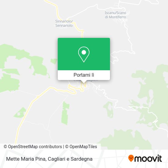 Mappa Mette Maria Pina