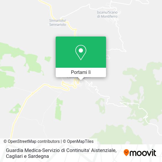 Mappa Guardia Medica-Servizio di Continuita' Aistenziale