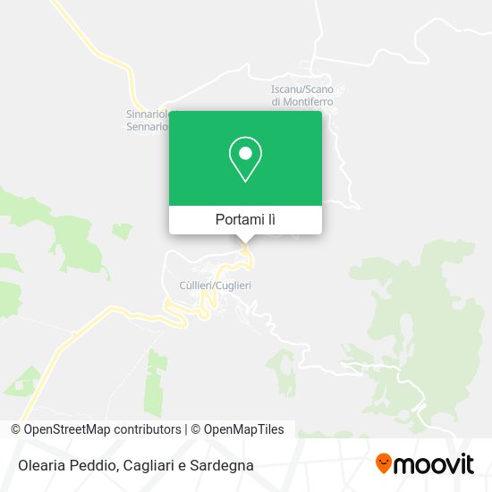 Mappa Olearia Peddio