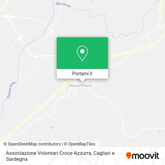Mappa Associazione Volontari Croce Azzurra