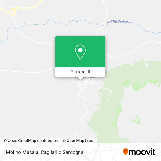 Mappa Molino Masala