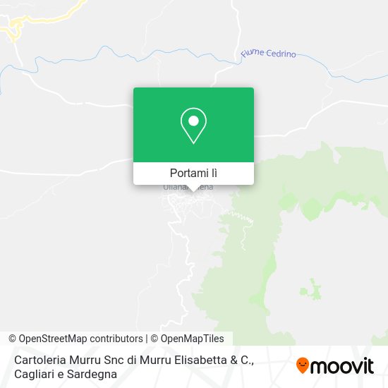Mappa Cartoleria Murru Snc di Murru Elisabetta & C.