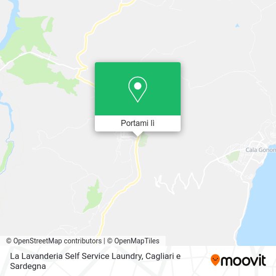 Mappa La Lavanderia Self Service Laundry