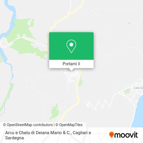 Mappa Arcu e Chelu di Deiana Mario & C.