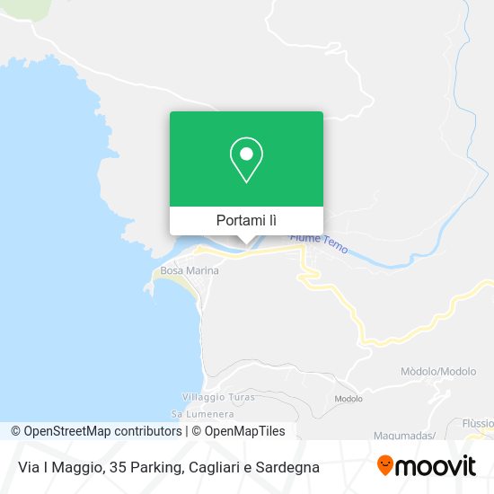 Mappa Via I Maggio, 35 Parking