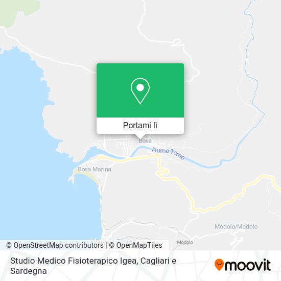 Mappa Studio Medico Fisioterapico Igea