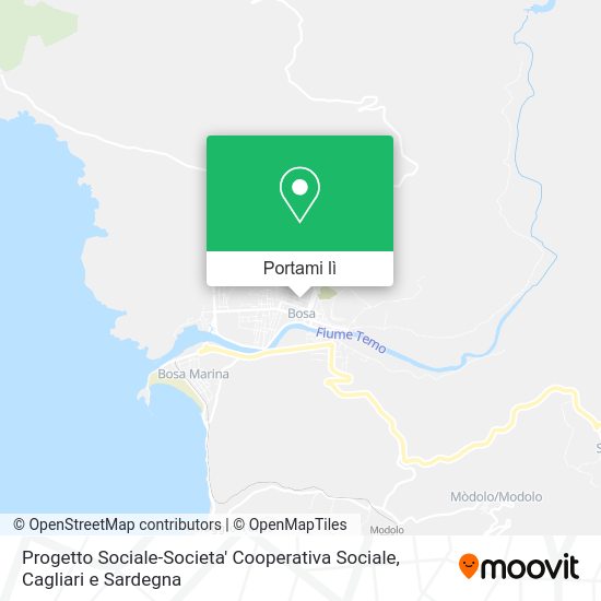 Mappa Progetto Sociale-Societa' Cooperativa Sociale