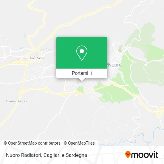 Mappa Nuoro Radiatori