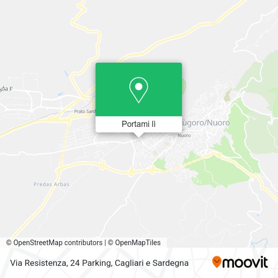 Mappa Via Resistenza, 24 Parking