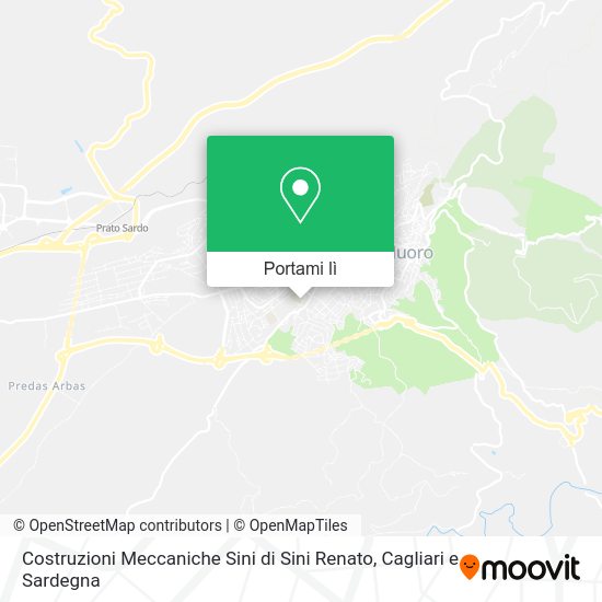 Mappa Costruzioni Meccaniche Sini di Sini Renato