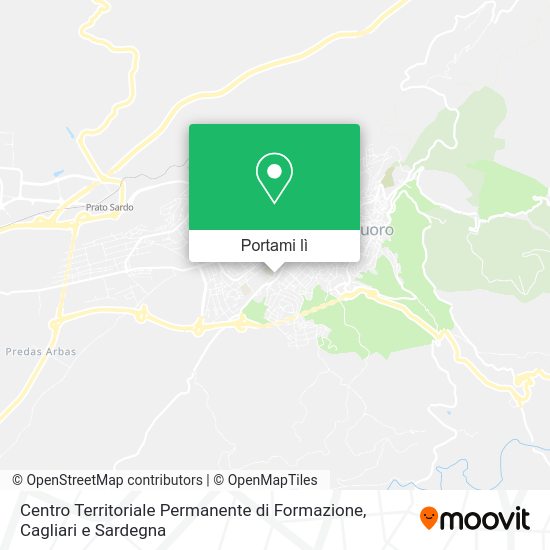 Mappa Centro Territoriale Permanente di Formazione