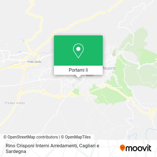 Mappa Rino Crisponi Interni Arredamenti