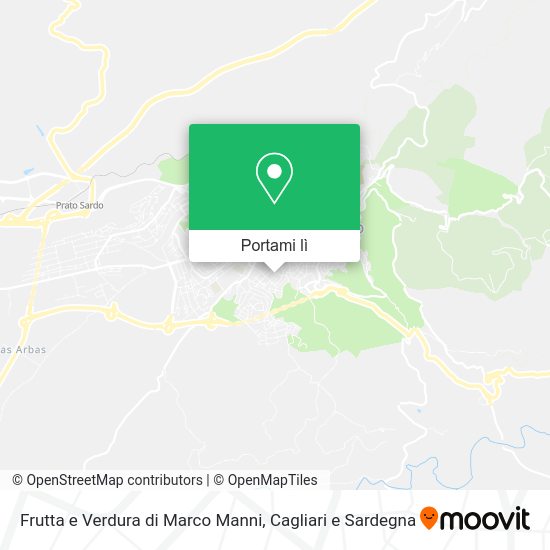 Mappa Frutta e Verdura di Marco Manni