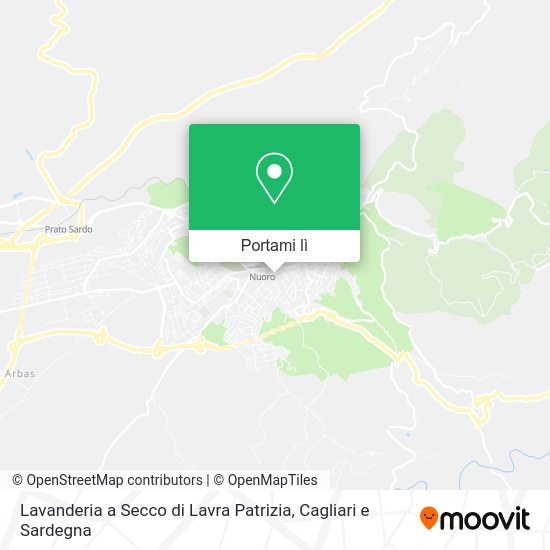 Mappa Lavanderia a Secco di Lavra Patrizia