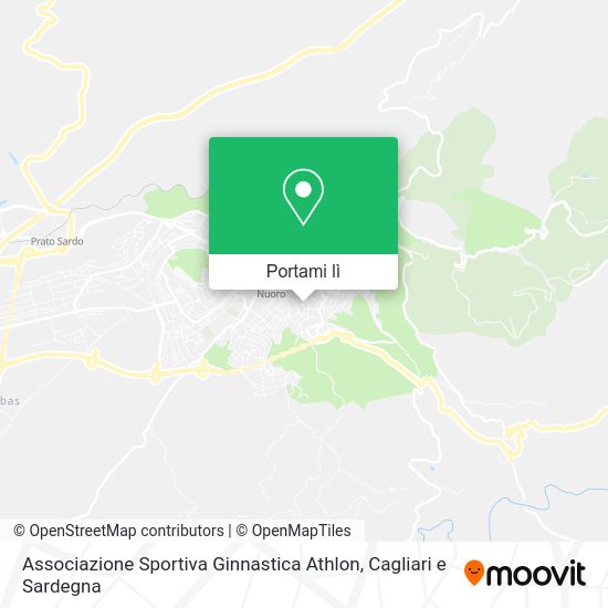 Mappa Associazione Sportiva Ginnastica Athlon