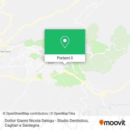Mappa Dottor Gianni Nicola Delogu - Studio Dentistico