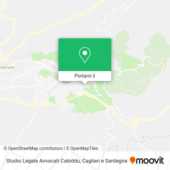 Mappa Studio Legale Avvocati Cabiddu