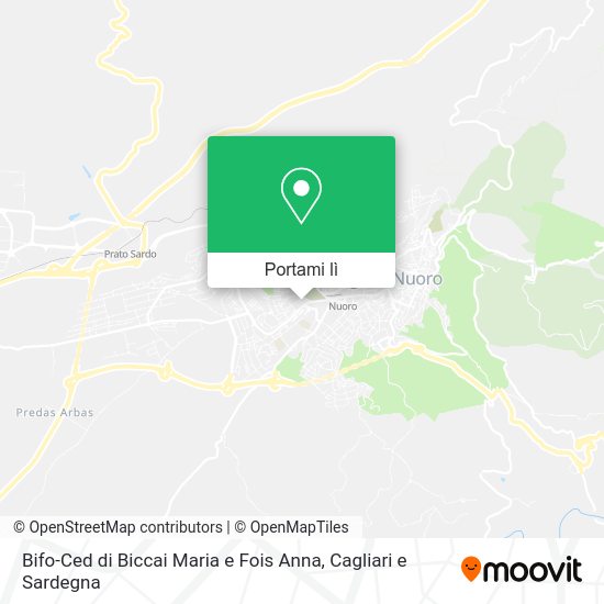 Mappa Bifo-Ced di Biccai Maria e Fois Anna