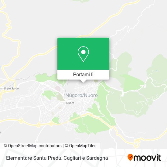 Mappa Elementare Santu Predu