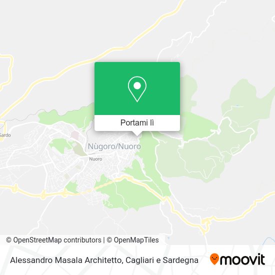 Mappa Alessandro Masala Architetto