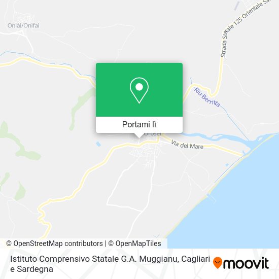Mappa Istituto Comprensivo Statale G.A. Muggianu