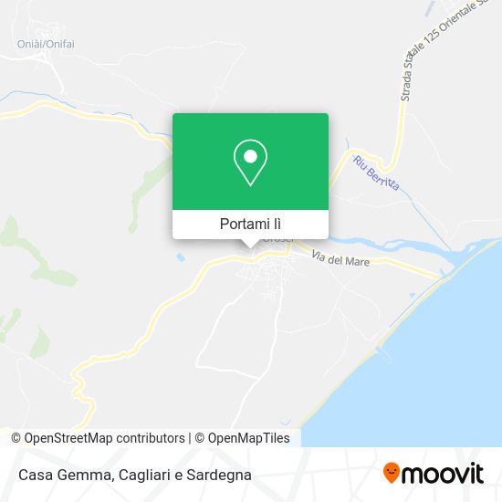 Mappa Casa Gemma