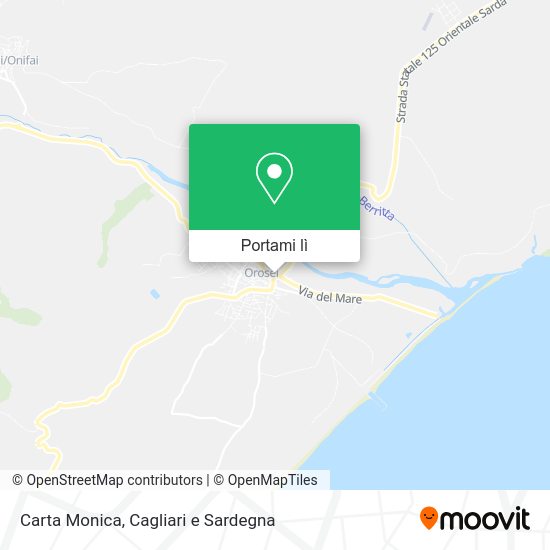 Mappa Carta Monica