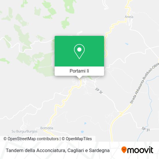 Mappa Tandem della Acconciatura