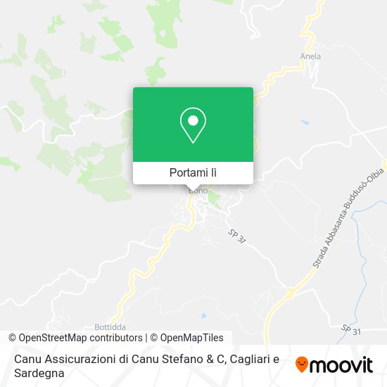 Mappa Canu Assicurazioni di Canu Stefano & C