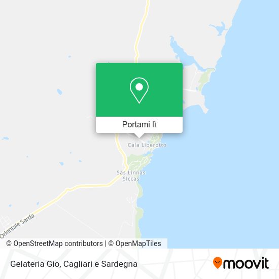 Mappa Gelateria Gio