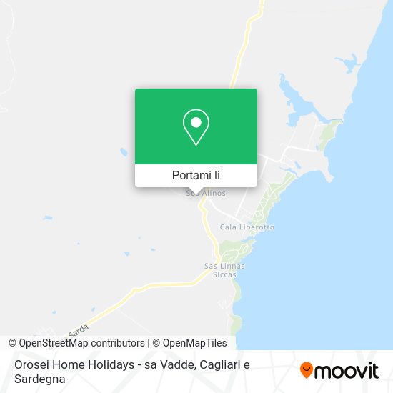 Mappa Orosei Home Holidays - sa Vadde