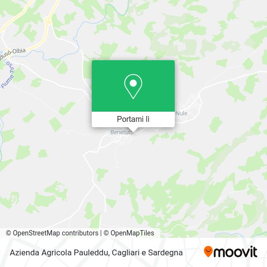 Mappa Azienda Agricola Pauleddu