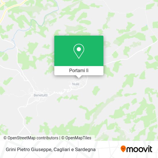 Mappa Grini Pietro Giuseppe