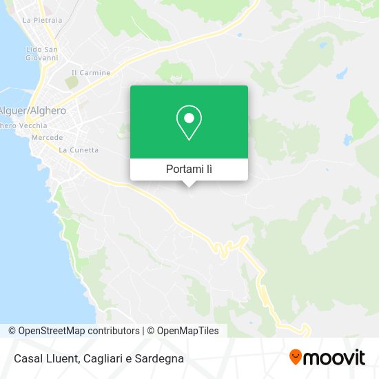 Mappa Casal Lluent