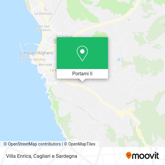 Mappa Villa Enrica
