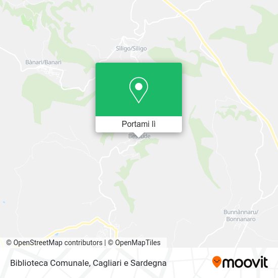 Mappa Biblioteca Comunale