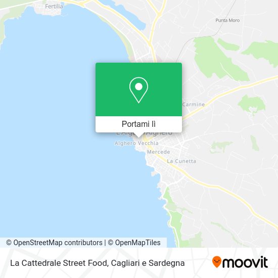 Mappa La Cattedrale Street Food