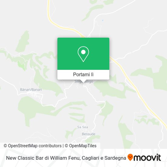 Mappa New Classic Bar di William Fenu