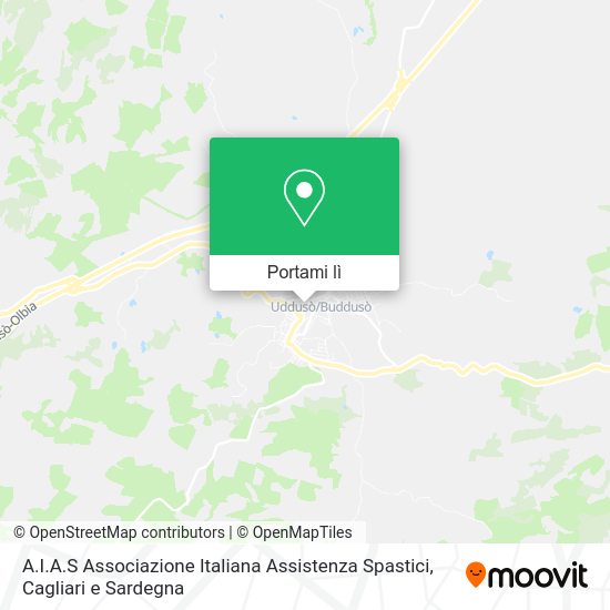 Mappa A.I.A.S Associazione Italiana Assistenza Spastici