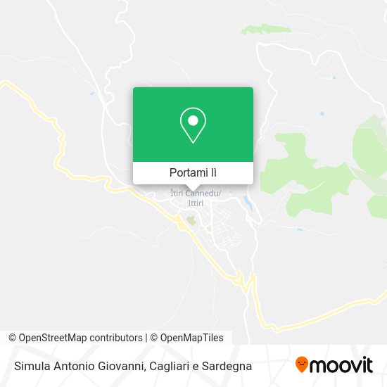 Mappa Simula Antonio Giovanni