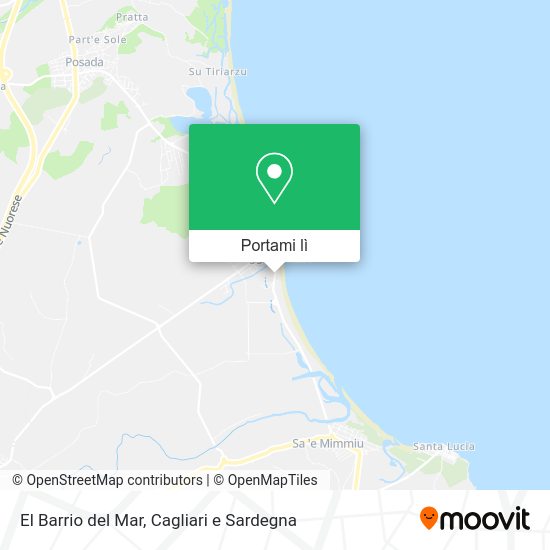 Mappa El Barrio del Mar