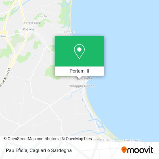 Mappa Pau Efisia