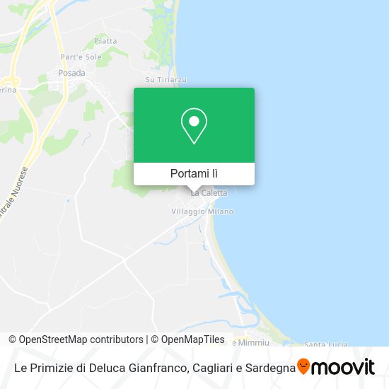 Mappa Le Primizie di Deluca Gianfranco